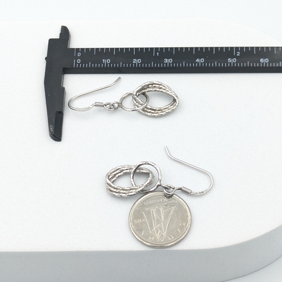 925 sterling silver dangle earrings - Picture 5 of 5